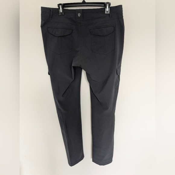 Kuhl Freeflex Roll Up Cargo Hiking Pant Women's Size 16 Reg Dark Gray Gorpcore - Picture 9 of 15